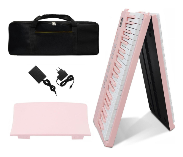 MusicMate Pianino cyfrowe składane MM-P8-P FoldMaster - 1588226 - zdjęcie 10